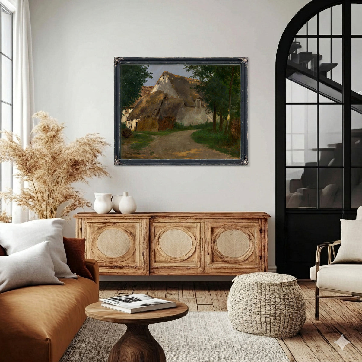 The Farm the Entrance the Wood By Rosa Bonheur