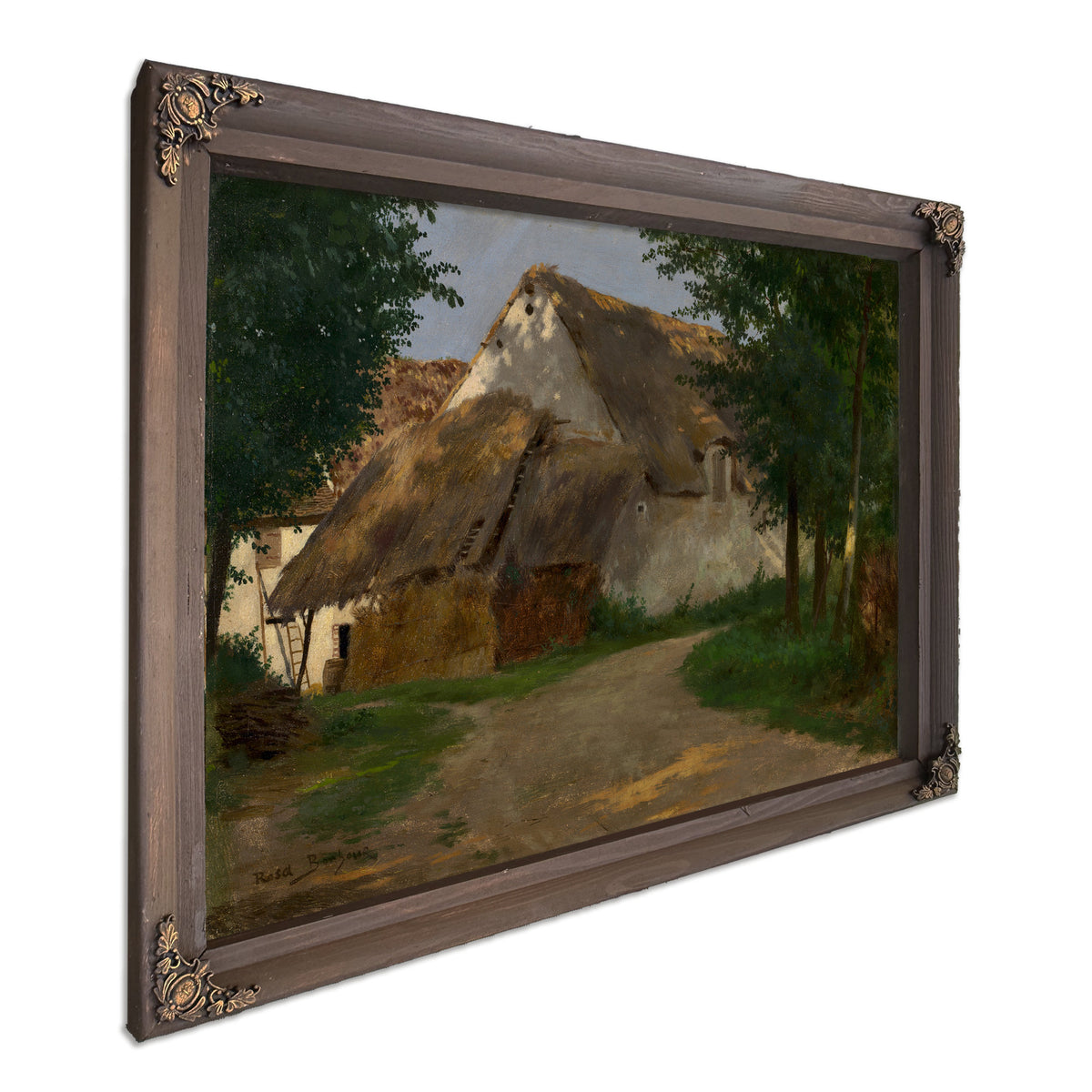 The Farm the Entrance the Wood By Rosa Bonheur