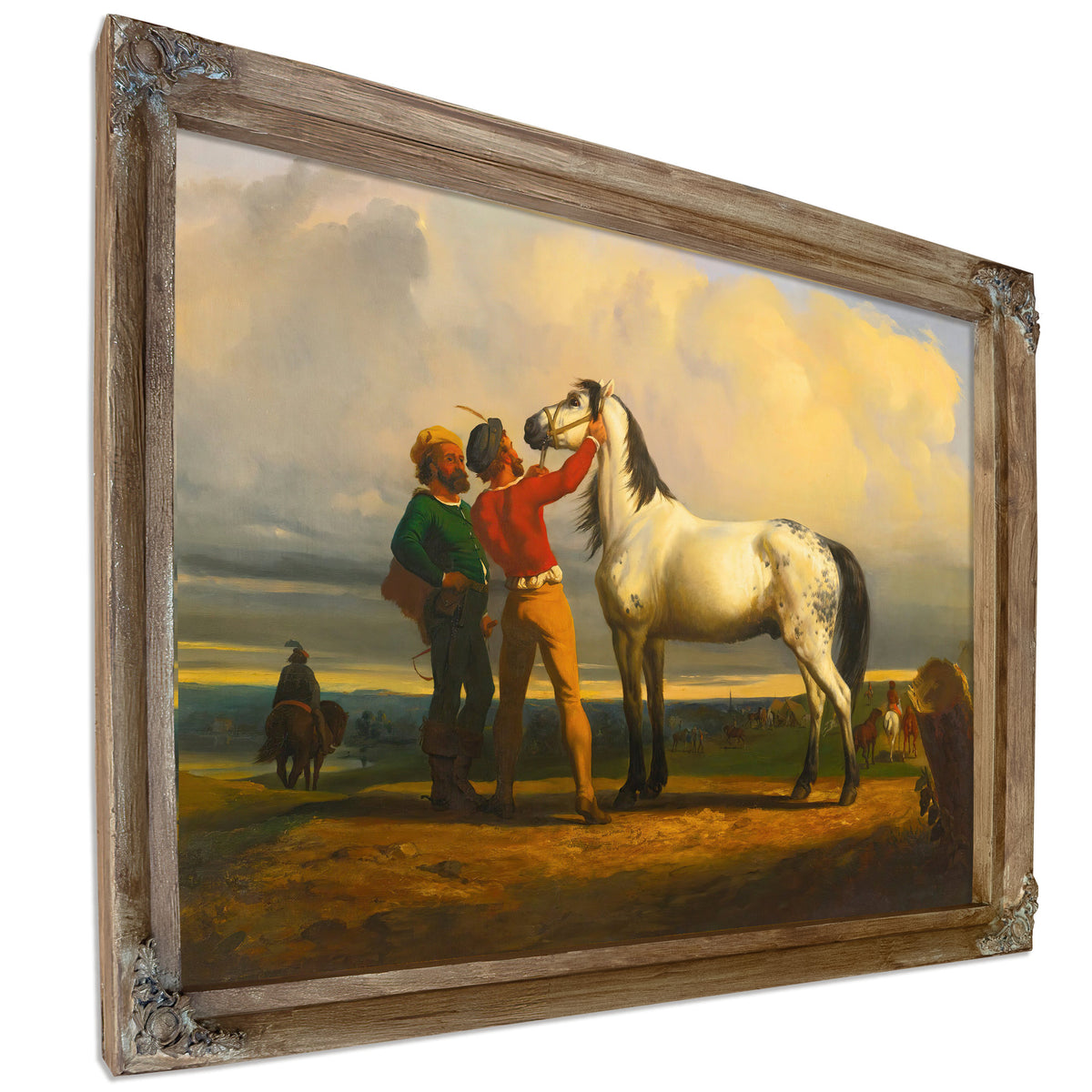 The Grey Horse the Horse Fair By Rosa Bonheur