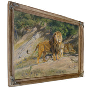 The King Watches By Rosa Bonheur