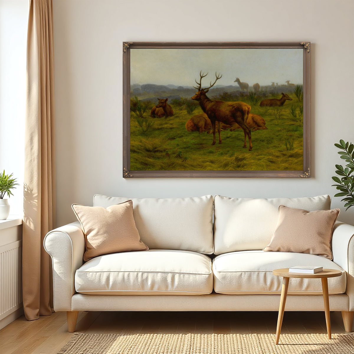 The Monarch the Herd By Rosa Bonheur