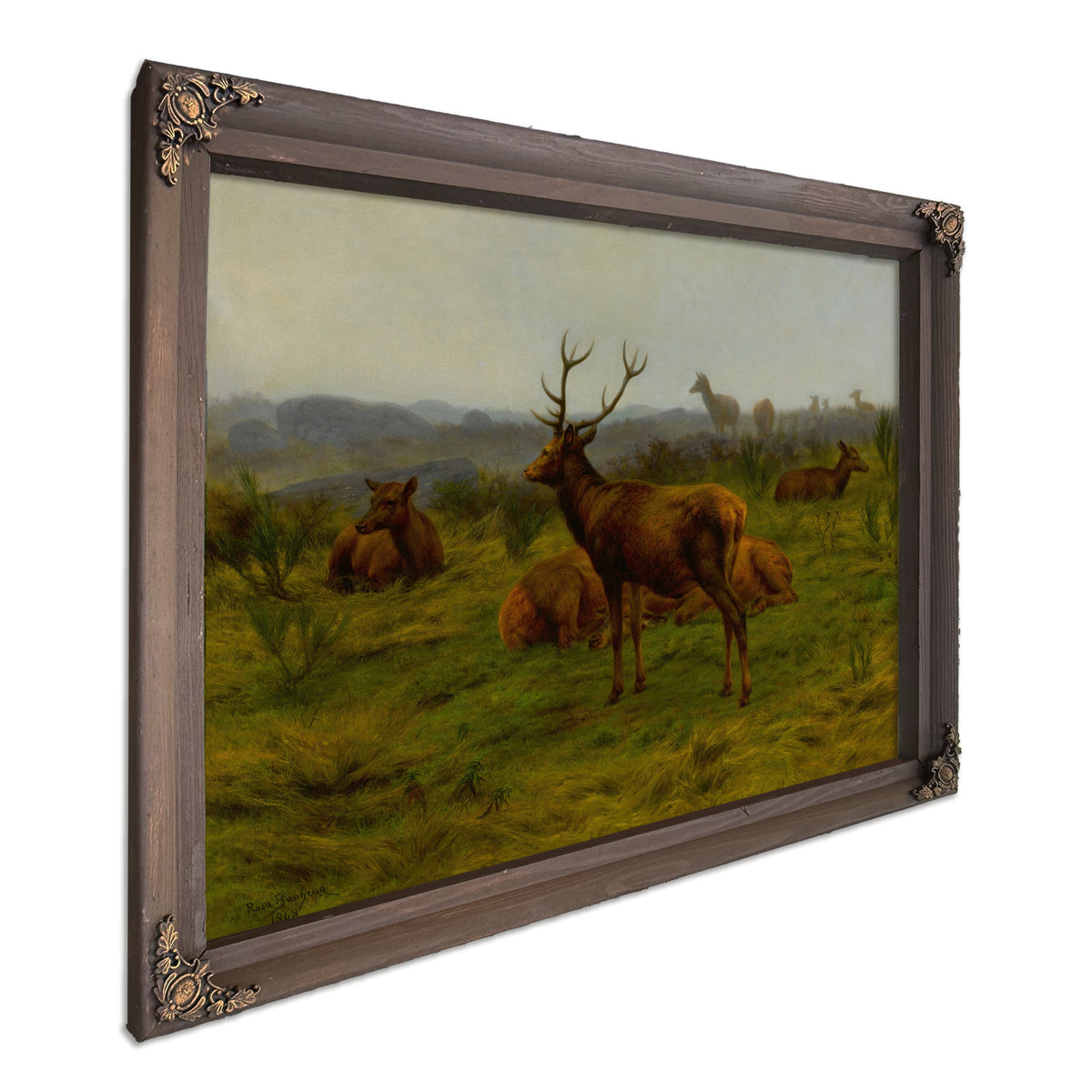 The Monarch the Herd By Rosa Bonheur