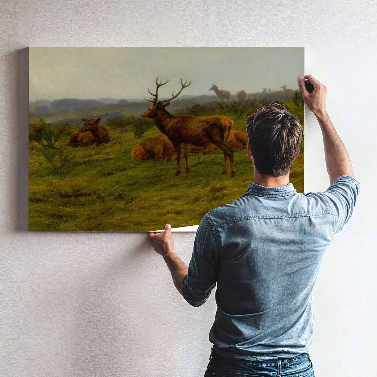 The Monarch the Herd By Rosa Bonheur