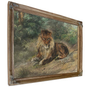 The Old Monarch By Rosa Bonheur