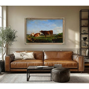 Trois Vaches Au Paturage By Rosa Bonheur