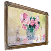 Roses And Tanagra Figurines By James Ensor