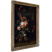 Roses Convolvulus Poppies And Other Flowers 1680 By Rachel Ruysch