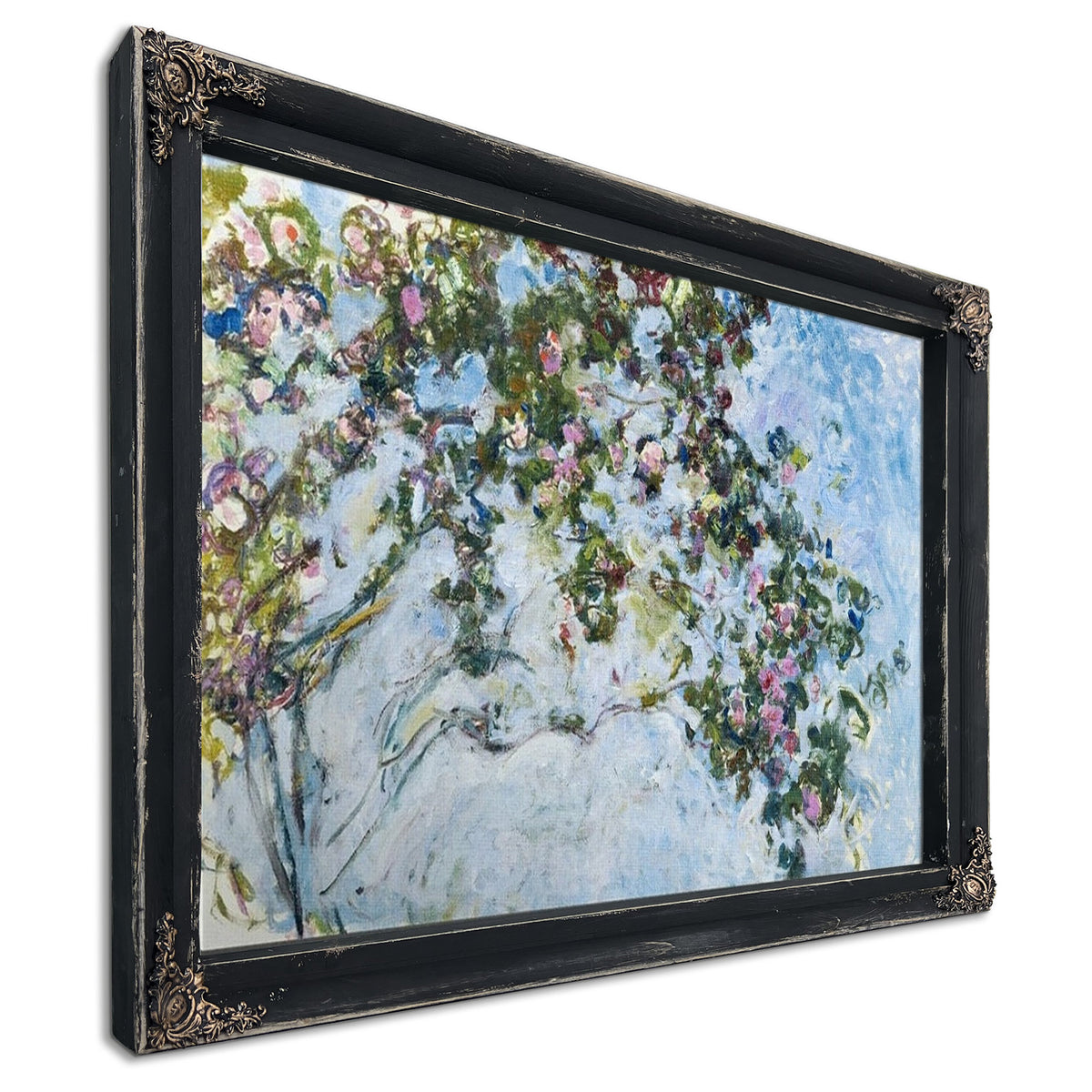 Roses (Les Roses) By Claude Monet