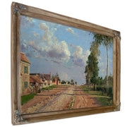 Route De Versailles Rocquencourt By Camille Pissarro