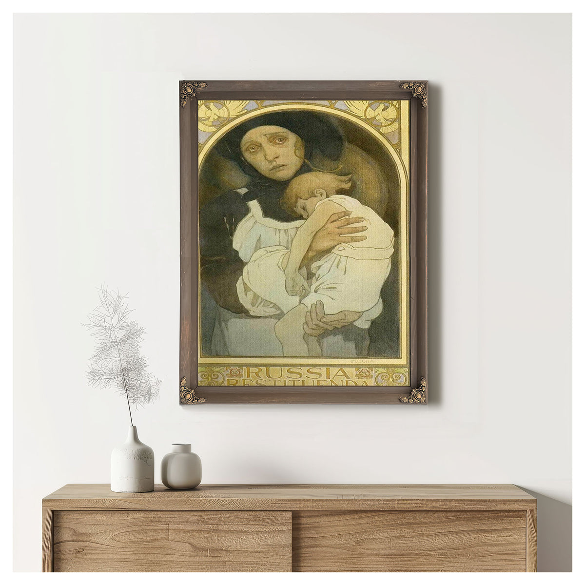 Russia Restituenda By Alphonse Mucha