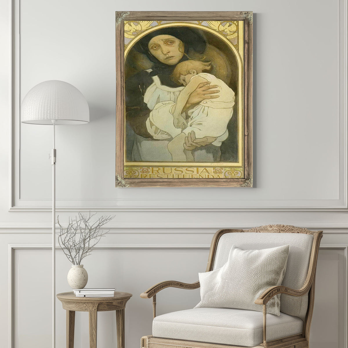 Russia Restituenda By Alphonse Mucha