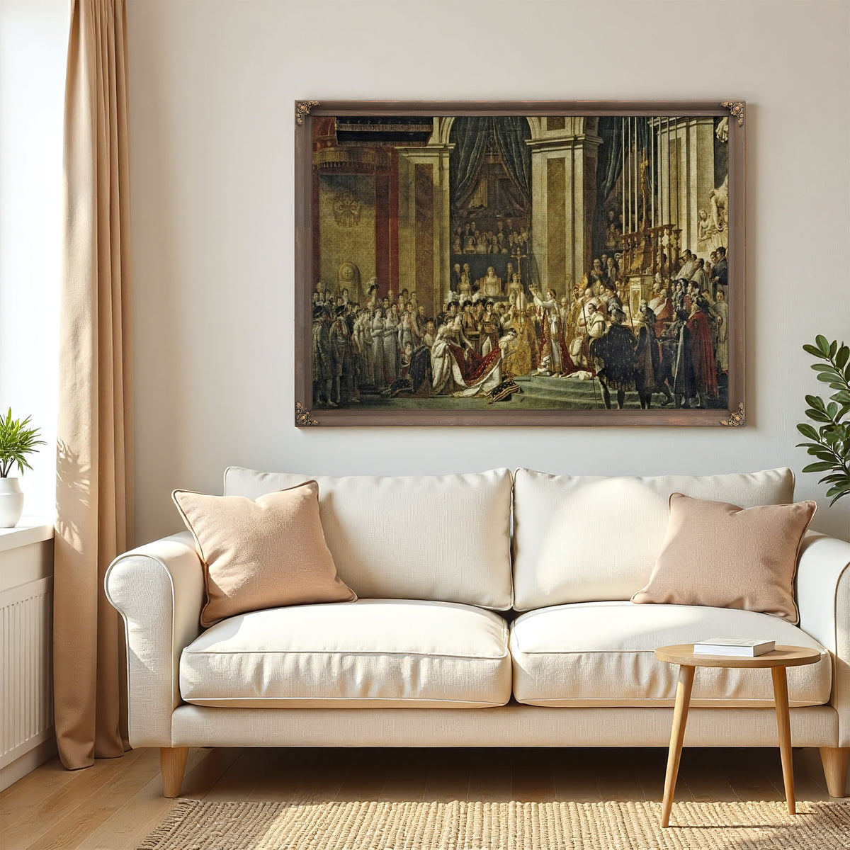 Sacre De L'empereur Napoleon Et Couronnement De L'imperatrice Josephine A Notre Dame, Le 2 Decembre 1804 By Jacques Louis David