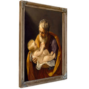 Saint Joseph And The Christ Child by Guido Reni