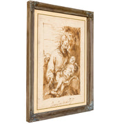 Saint Joseph And The Sleeping Christ Child by Bartolome Esteban Murillo