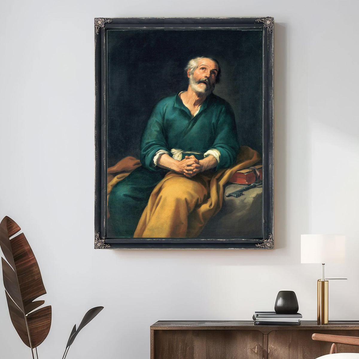 Saint Peter In Tears by Bartolome Esteban Murillo