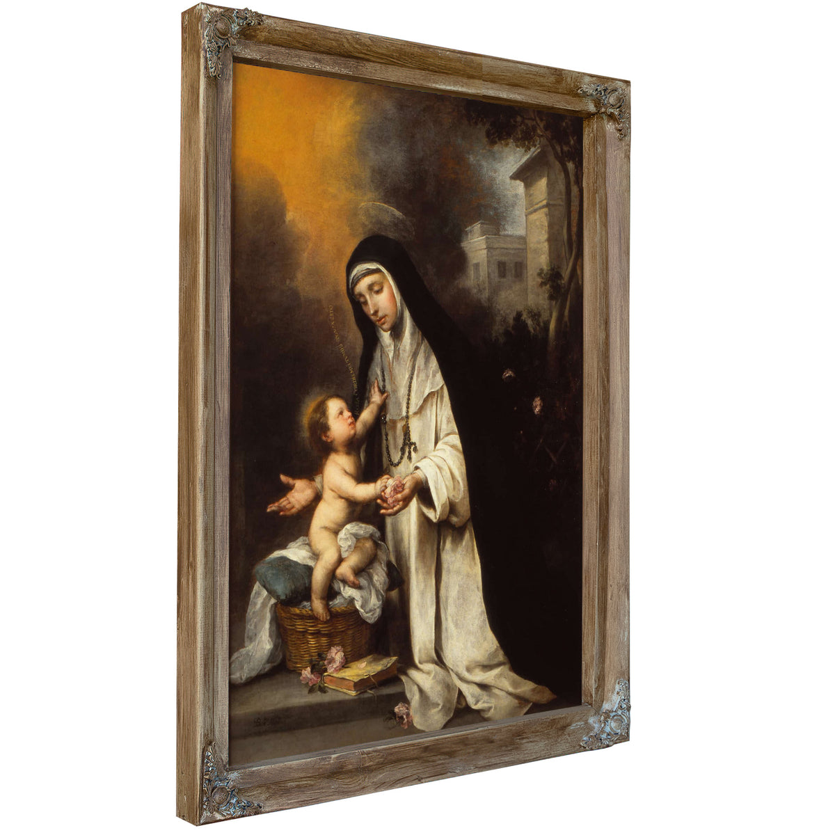 Saint Rose Of Lima by Bartolome Esteban Murillo