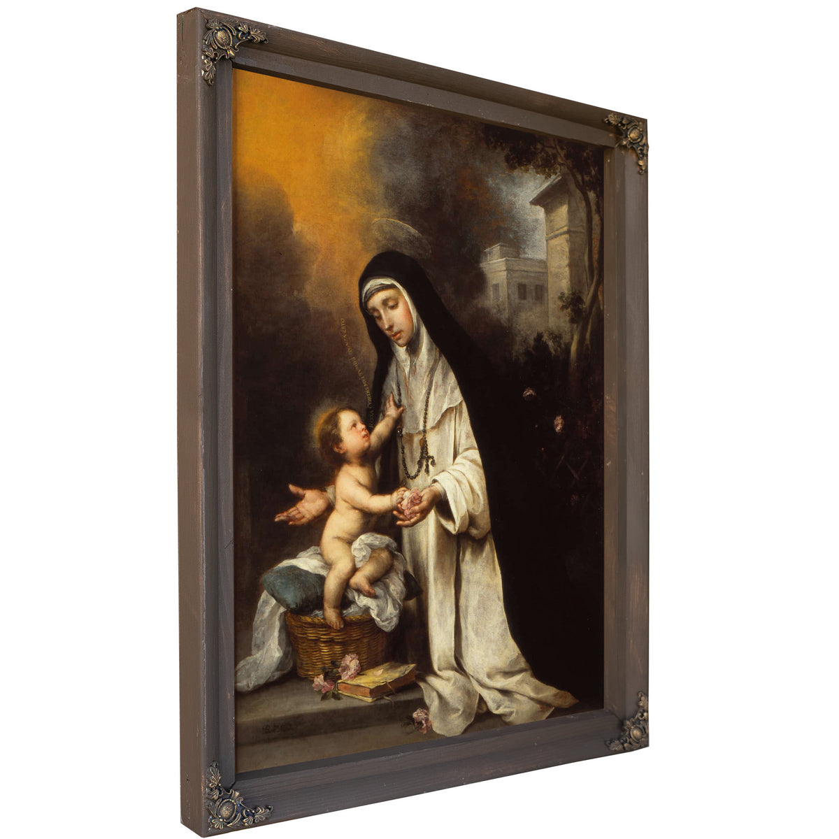 Saint Rose Of Lima by Bartolome Esteban Murillo