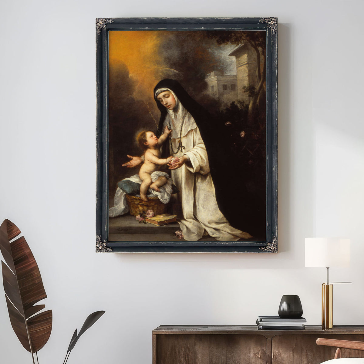 Saint Rose Of Lima by Bartolome Esteban Murillo