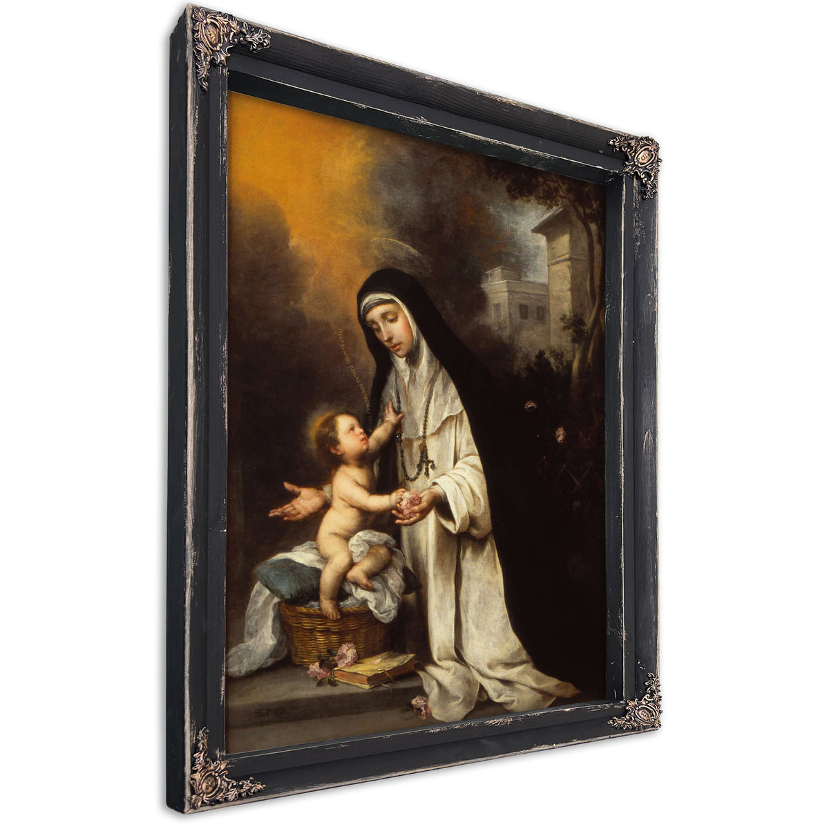 Saint Rose Of Lima by Bartolome Esteban Murillo