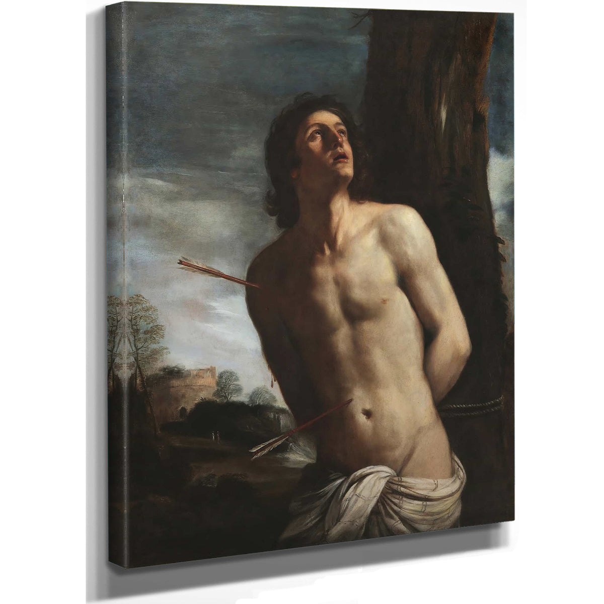 Saint Sebastian by Guercino