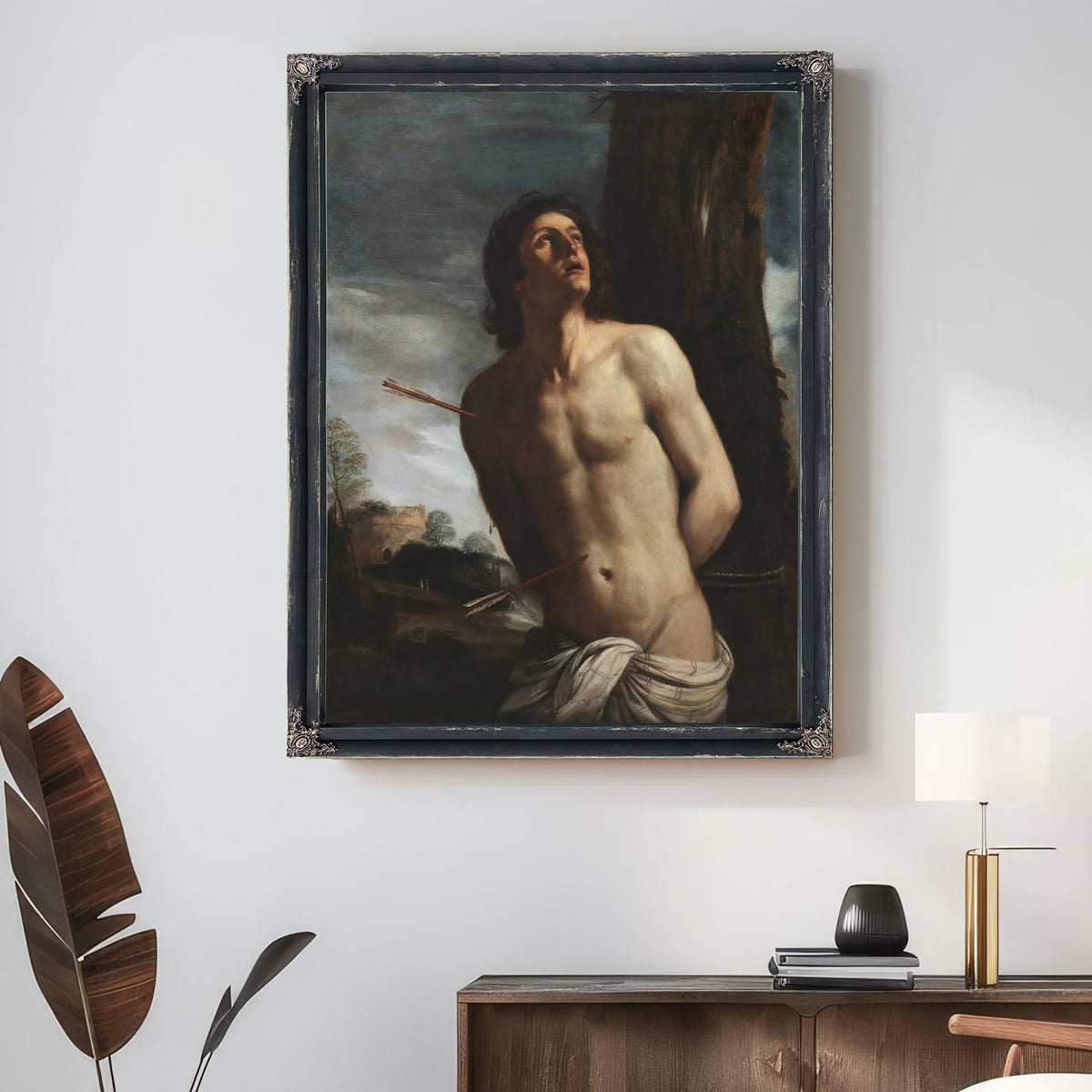 Saint Sebastian by Guercino