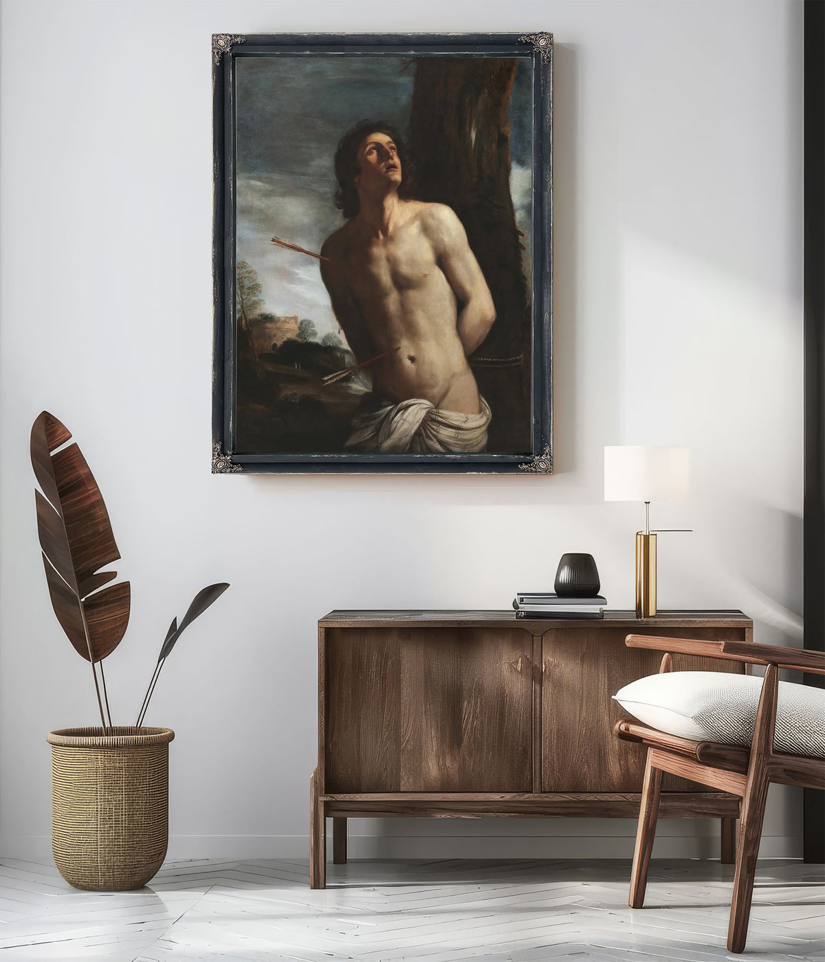 Saint Sebastian by Guercino