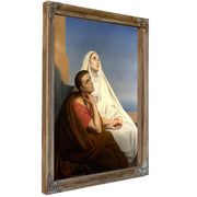 Saints Augustine And Monica by Ary Scheffer