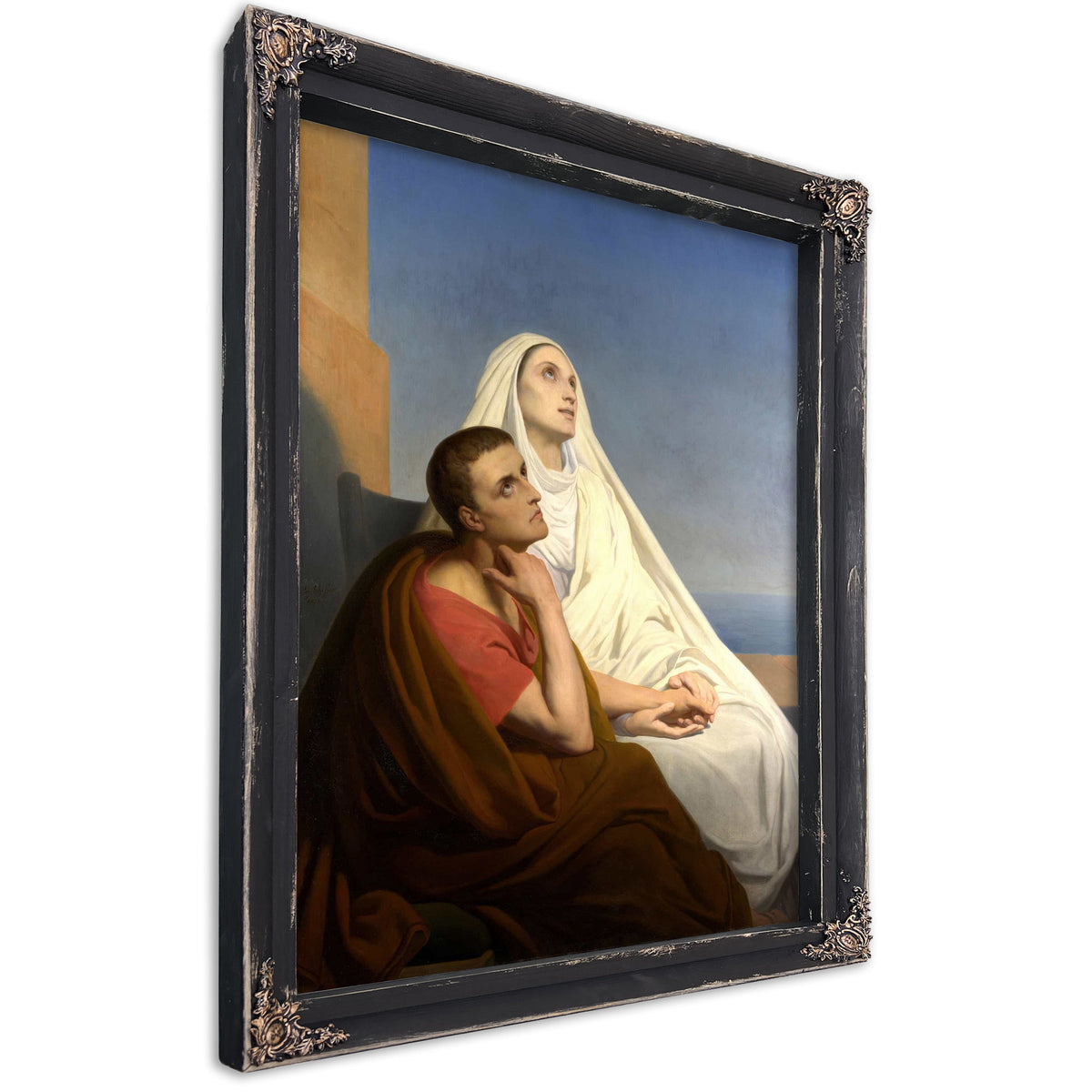 Saints Augustine And Monica by Ary Scheffer