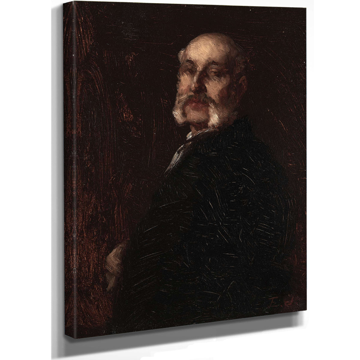 Samuel W Rowse by Eastman Johnson