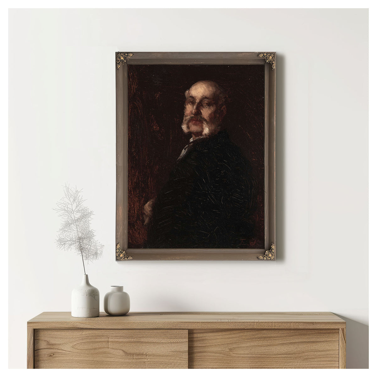 Samuel W Rowse by Eastman Johnson