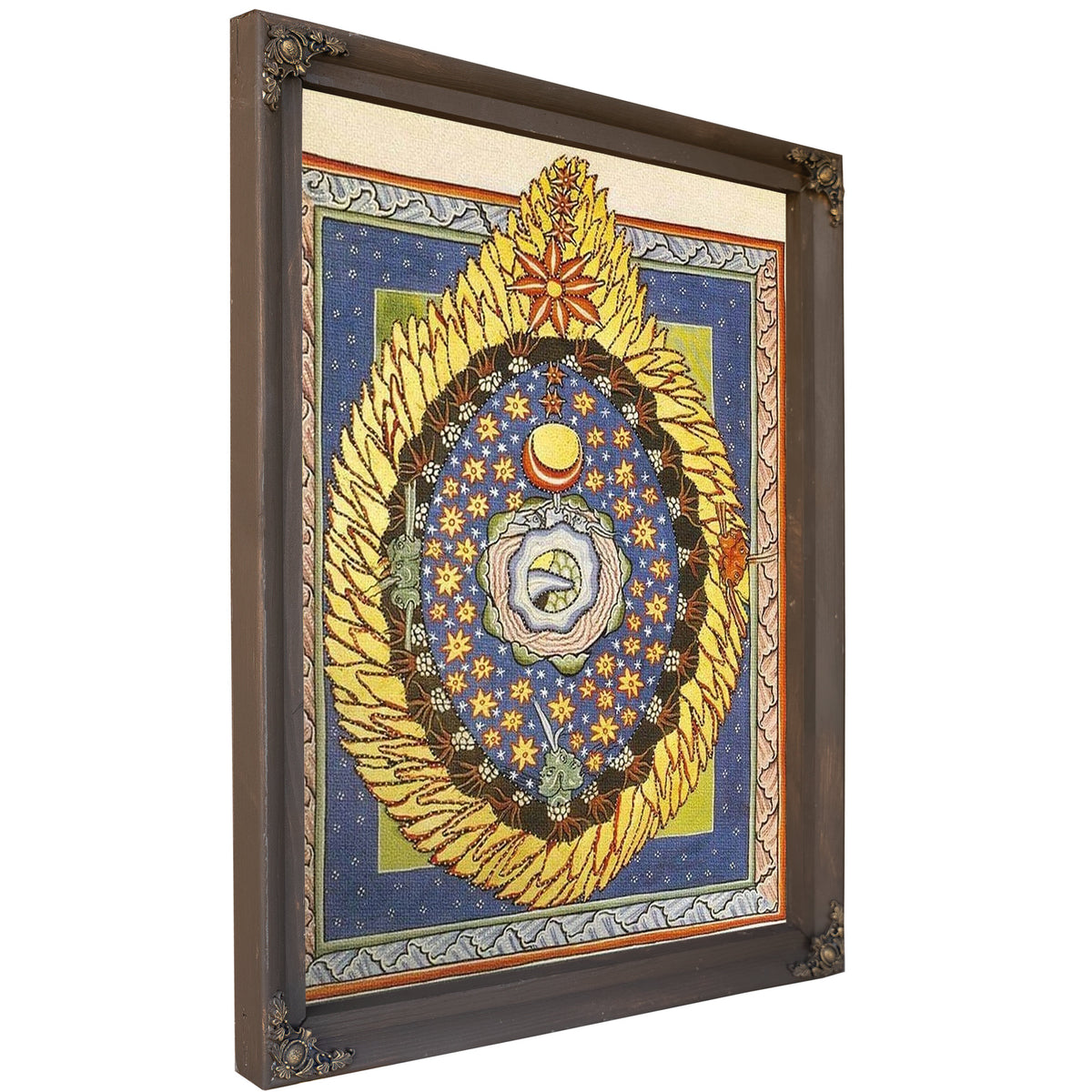 Scivias I.3 God Cosmos And Humanity 1165 By Hildegard Von Bingen
