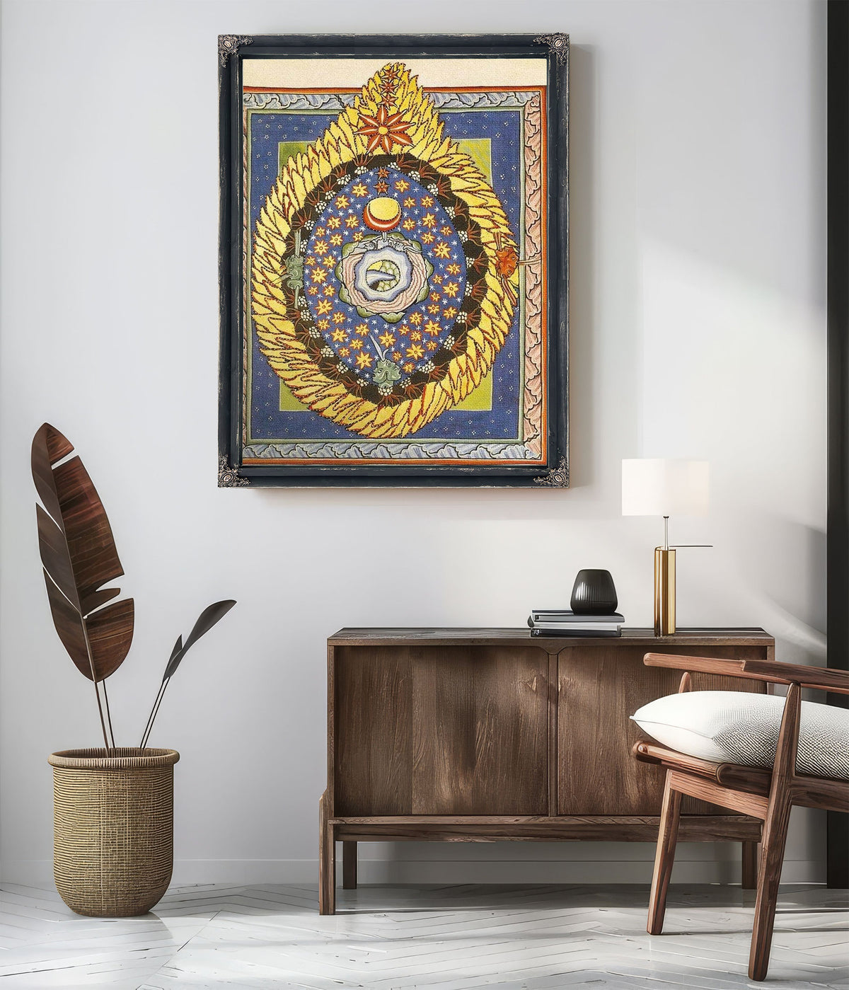 Scivias I.3 God Cosmos And Humanity 1165 By Hildegard Von Bingen