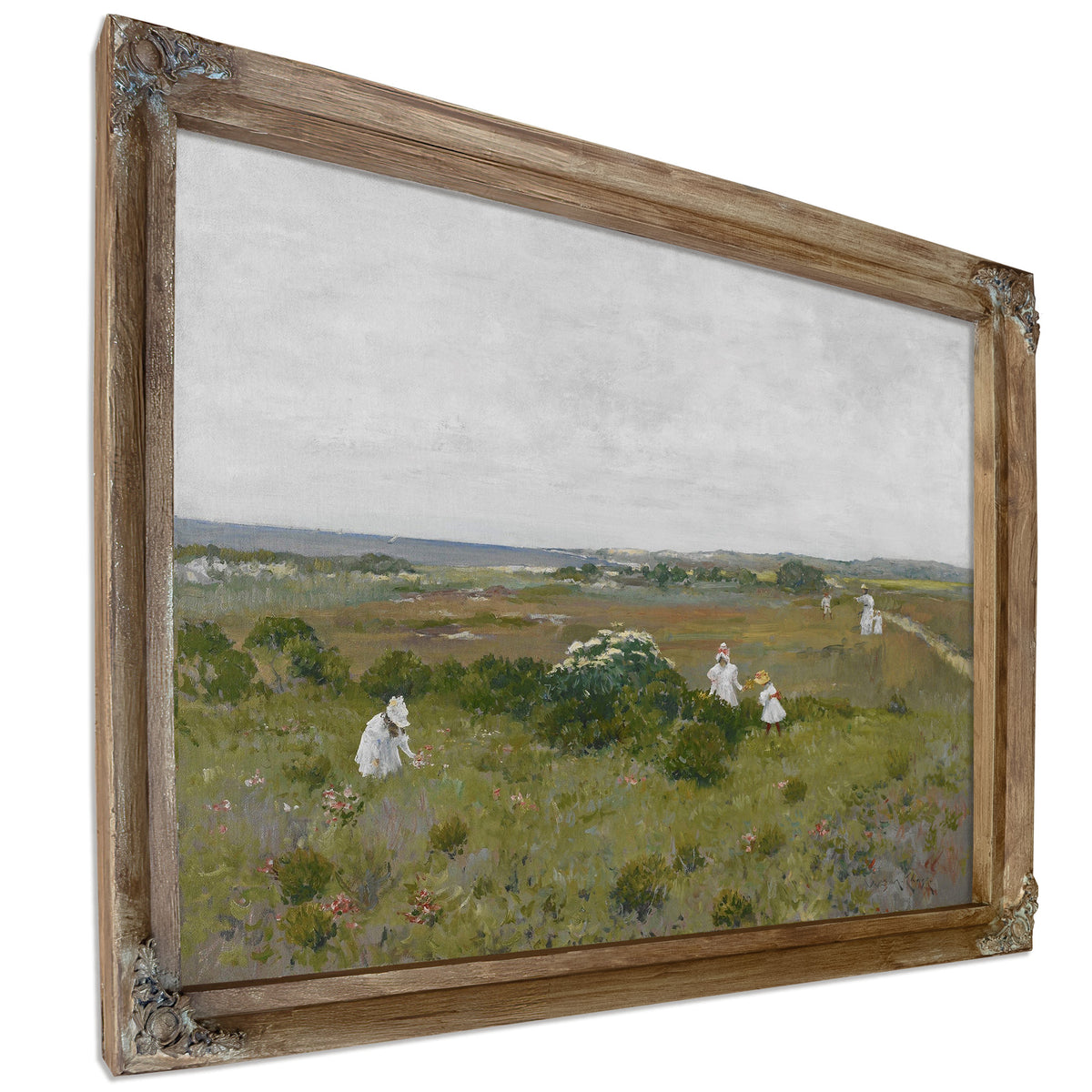 Seaside Flowers by William Merritt Chase