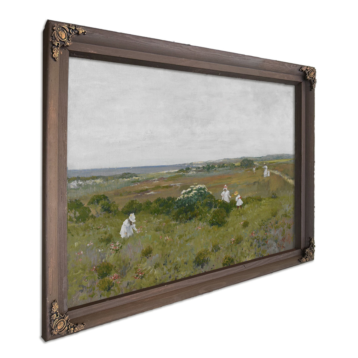 Seaside Flowers by William Merritt Chase