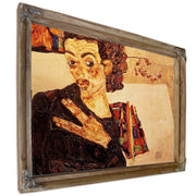 Self Portrait By Egon Schiele