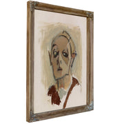 Self Portrait En Face I by Helene Schjerfbeck