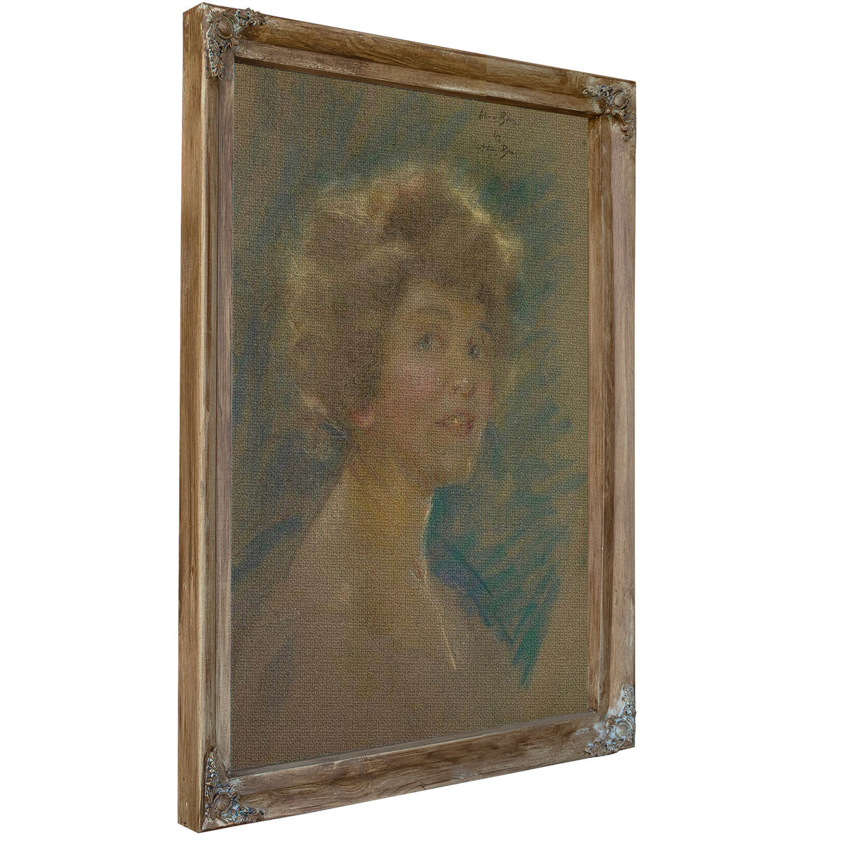 Self Portrait In Light Tones. By Alice Pike Barney