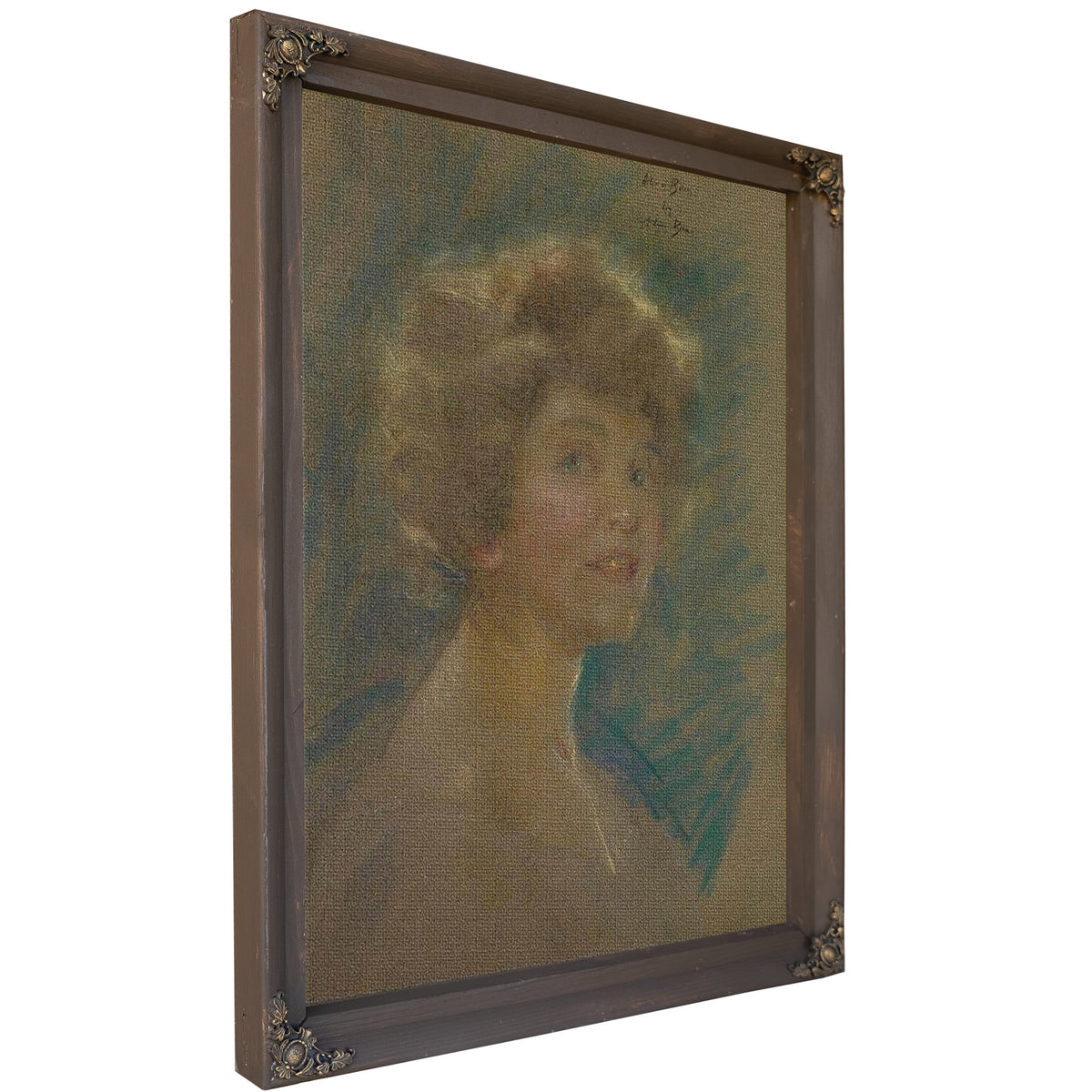 Self Portrait In Light Tones. By Alice Pike Barney
