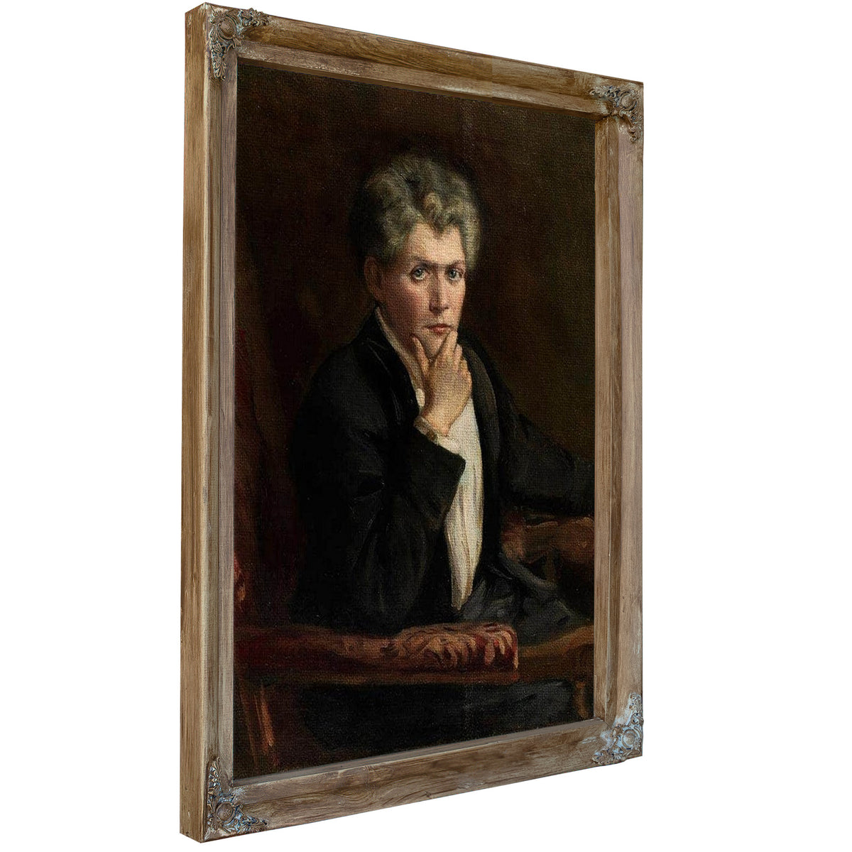 Self Portrait In Repose By Alice Pike Barney