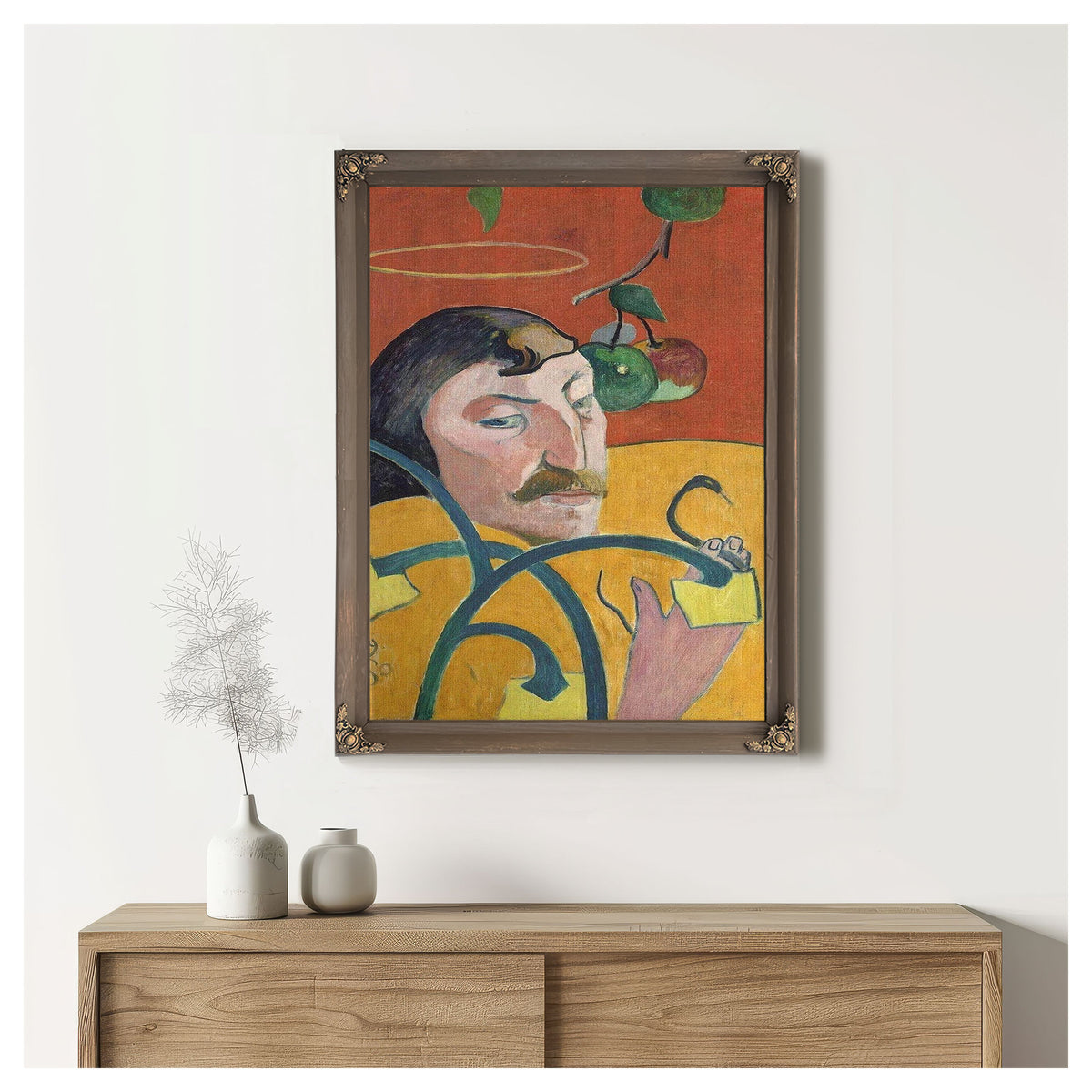 Self Portrait By Paul Gauguin