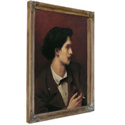 Self Portrait With Cigarette by Anselm Feuerbach