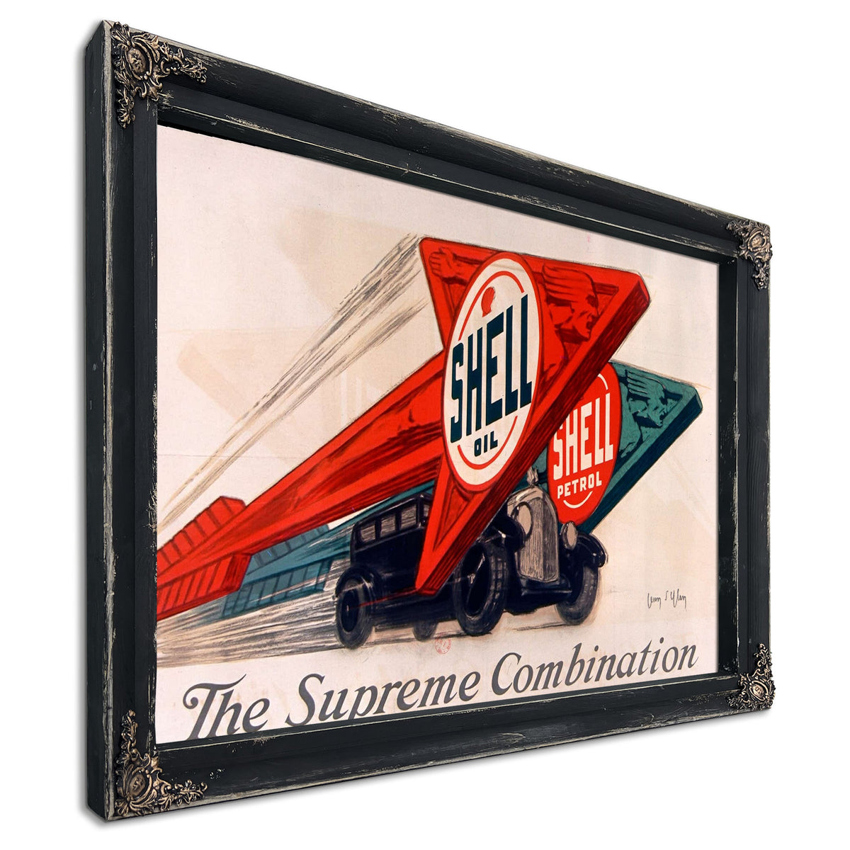 Shell Oil Shell Petrol The Supreme Combination by Jean Dylen