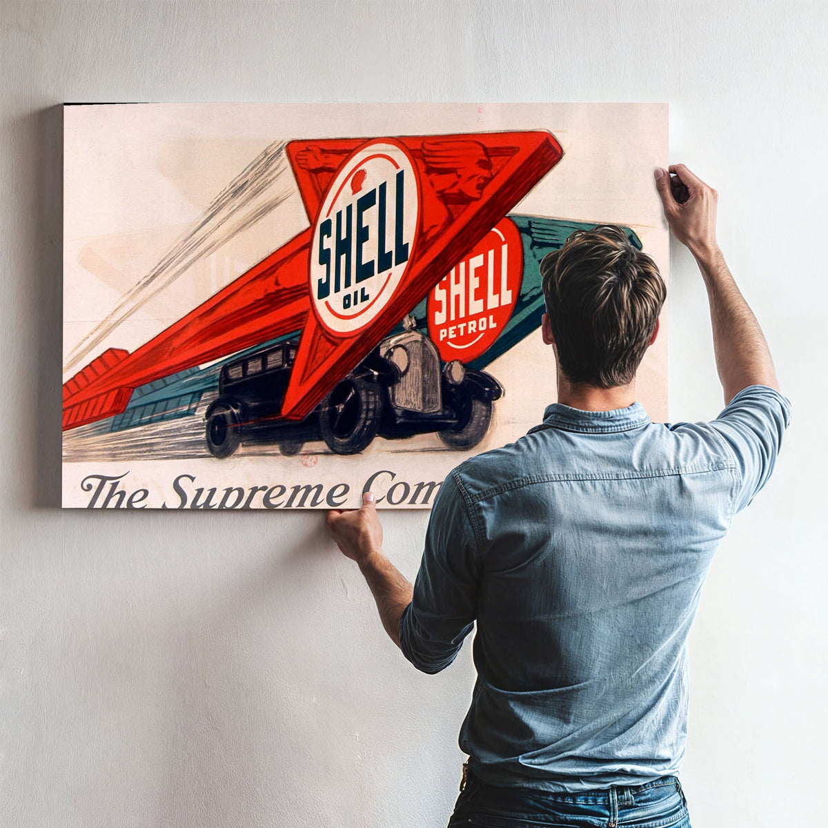 Shell Oil Shell Petrol The Supreme Combination by Jean Dylen
