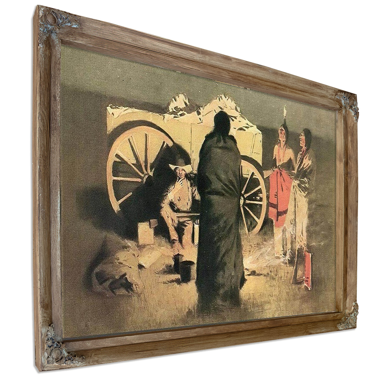 Shotgun Hospitality By Frederic Remington