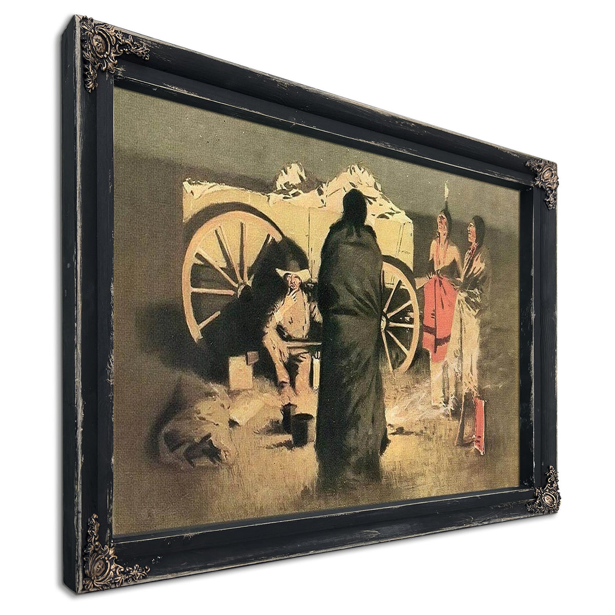 Shotgun Hospitality By Frederic Remington