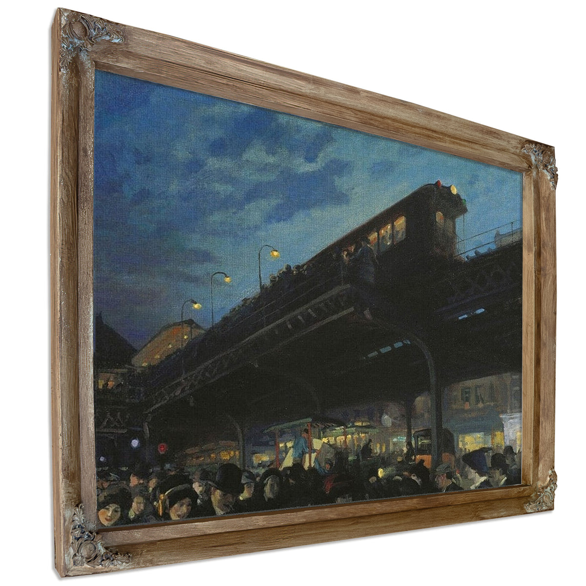 Six O'clock, Winter By John Sloan