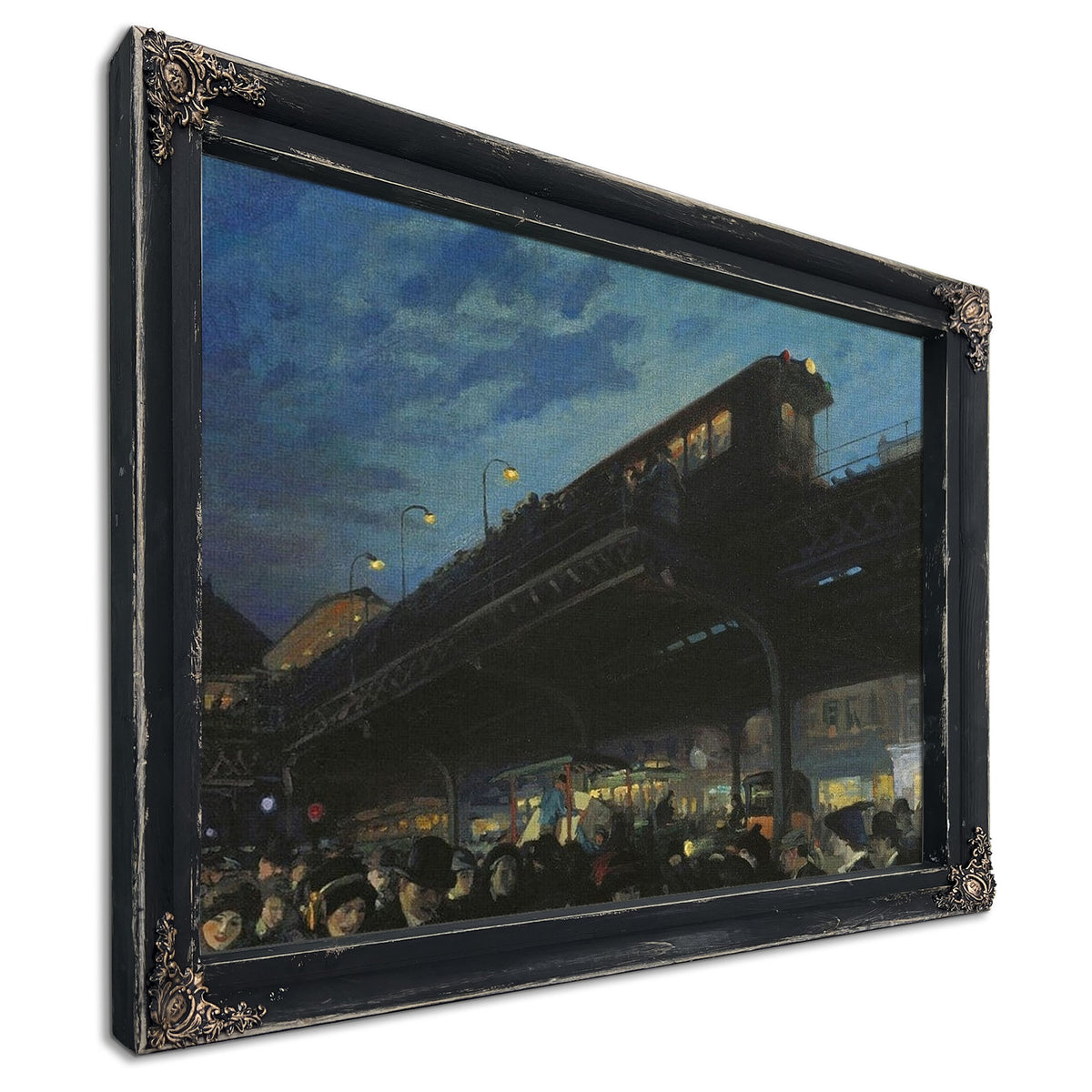 Six O'clock, Winter By John Sloan