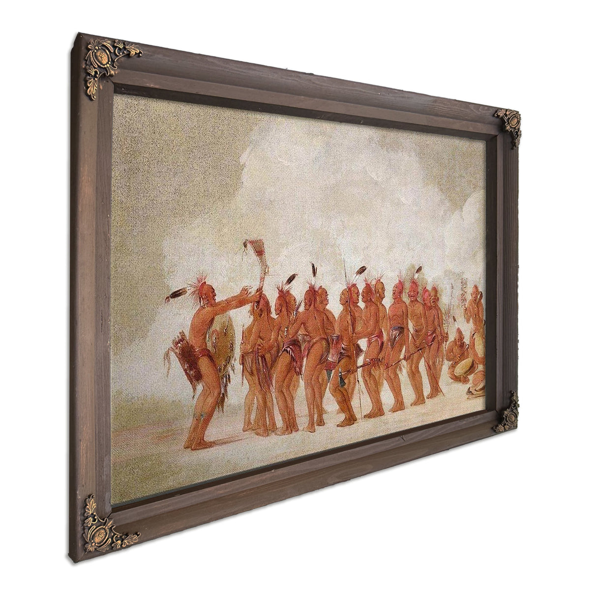 Slave Dance, Sac And Fox By George Catlin