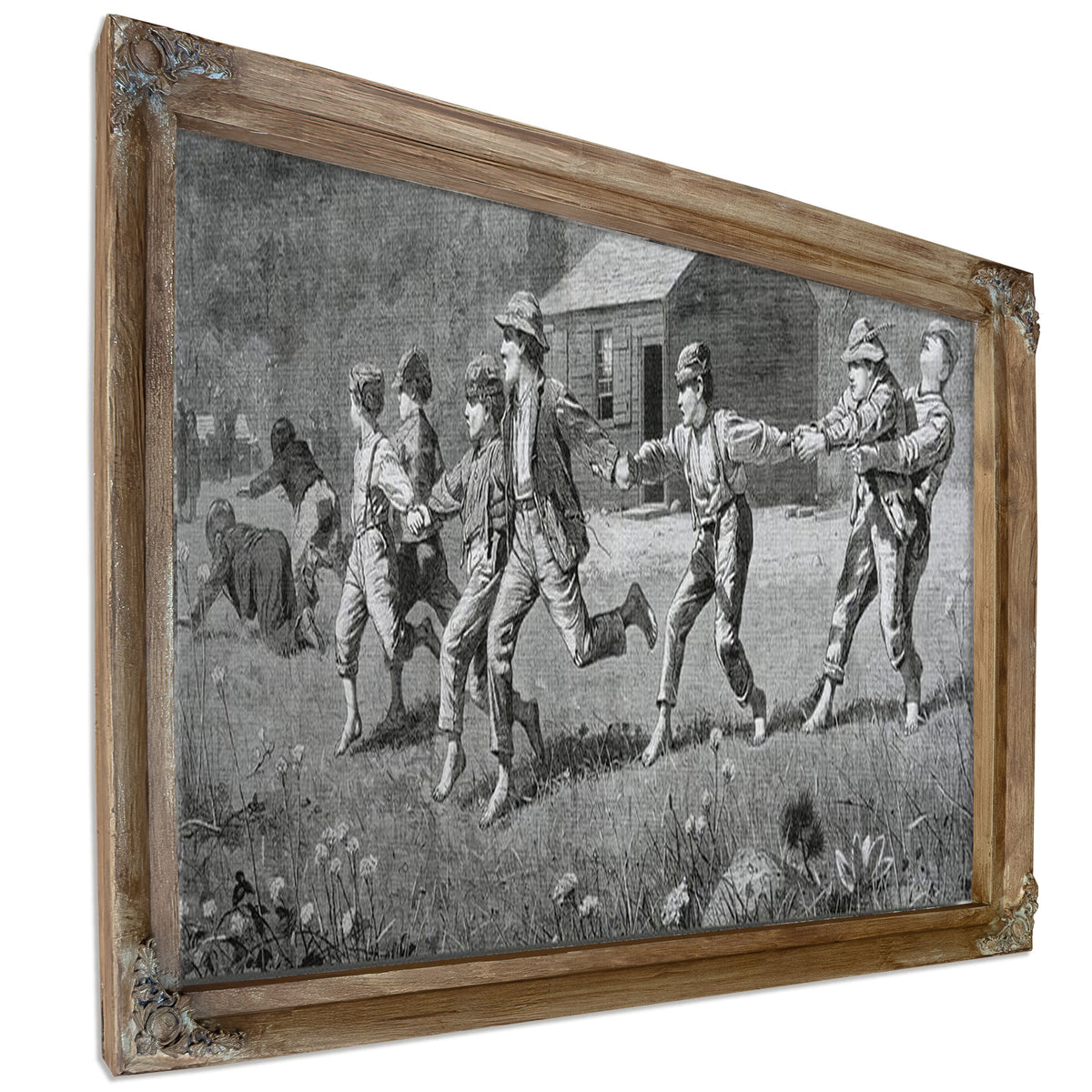 Snap The Whip, From Harper's Weekly, September 20, 1873 By Winslow Homer