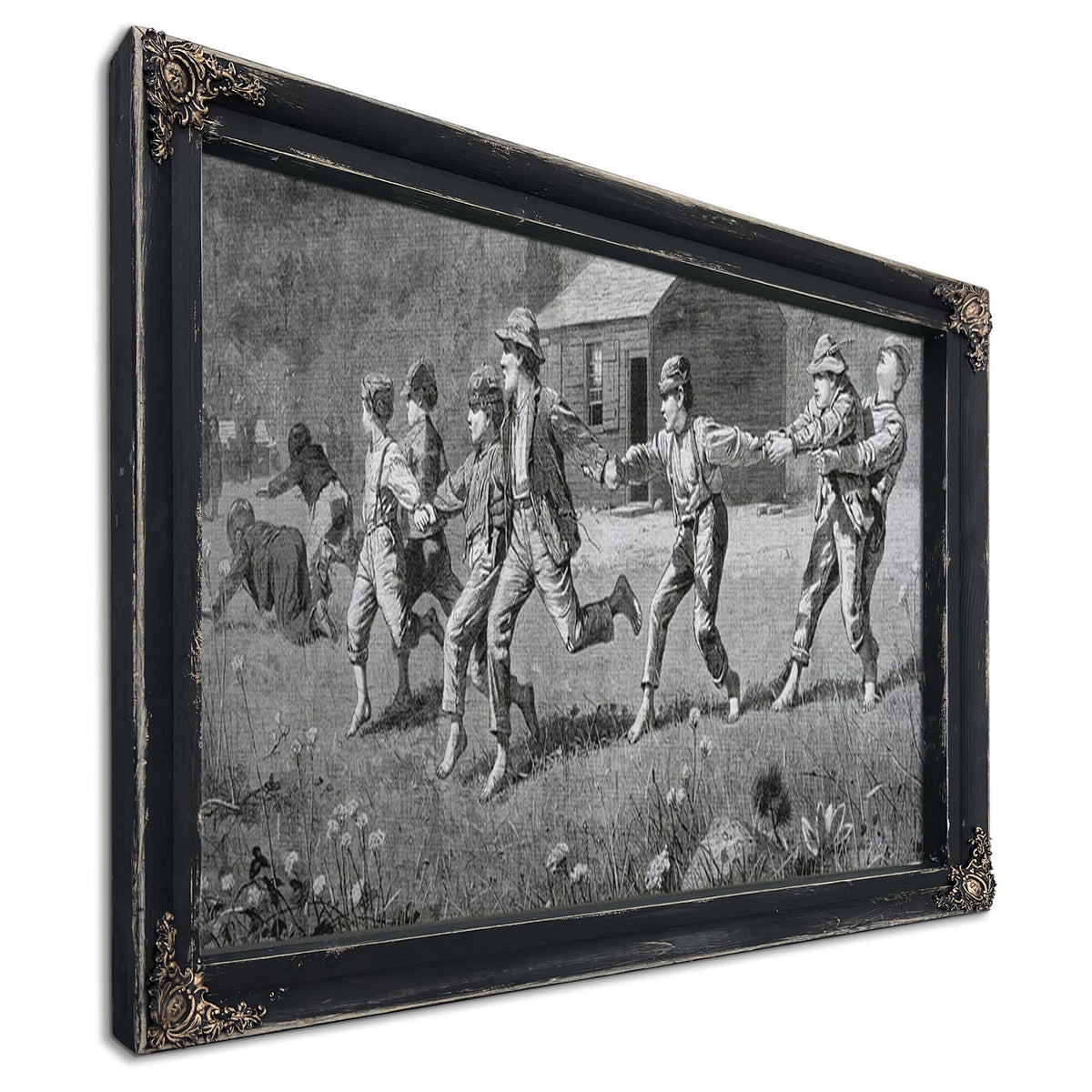 Snap The Whip, From Harper's Weekly, September 20, 1873 By Winslow Homer